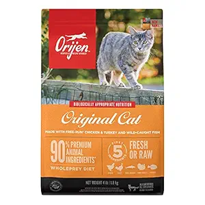 Orijen Dry Cat and Kitten Food, 4 lb