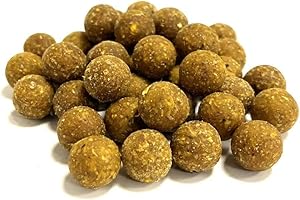 MALTBYS' STORES 1904 LTD Tiger Nut Boilies 15mm 500g Shelf Life Fishing Bait SMCB
