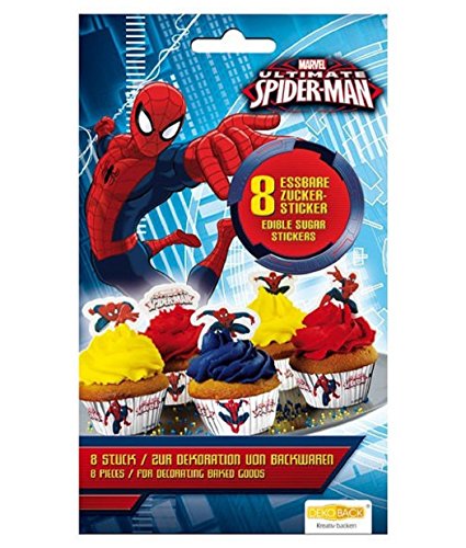 Preisvergleich Produktbild 8 Zucker-Sticker Spiderman