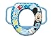 Disney Baby Mickey Mouse Soft Padded Toilet Training Seat with handles