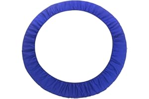 SDKMAH9 Coussin de sécurité de rechange pour trampoline, housse de ressort durable, protection de ressort durable, rembourrage en tissu Oxford bleu