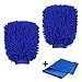 Produktbild nanhong Waschhandschuh, showtop 2 Packungen Superfine Faser Chenille Waschen Handschuh Play groß mit gratis 70 cm Tuch/10 Stück