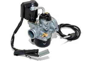Carburador Sport/Tuning Maxtuned de 17,5 mm, completo con electrochoke para Piaggio/Gilera/50cc 2T -