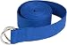 Produktbild JRT Best Eur 100% Organic Cotton Yoga Strap for Stretching, Yoga Belt with Metal Clasp for Yoga, Pilates, Workout, Fitness & Gym (Blue)