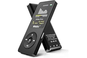 Reproductor Mp3 RUIZU X02 de 8GB con Radio FM, Reproductor de música Digital para niños (Soporte Ampliable hasta 128GB, Tarjeta SD/TF no incluida)
