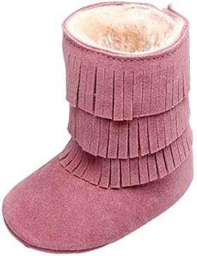 Baby Quaste Baumwolle Stiefel Junge Mädchen Warm Halten Doppel-Deck Quasten Weiche Schneeschuhe Winter Weiche...