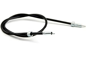 Cavo per contachilometri, lunghezza 70 cm, con avvitatura in metallo M10 per: Hercules, Zündapp, Kreidler, Puch, Simson, Schwalbe KR51/1, KR51/2, SStar Sr4-2, Habicht Sr4-4 (M-4071), BISOMO®