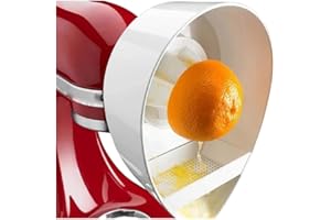 WELIKEKITCHEN Wyciskarka do cytrusów premium do robotów kuchennych KitchenAid do cytryn, pomarańczy i grejpfrutów, wysokiej jakości tworzywo sztuczne, łatwa do czyszczenia