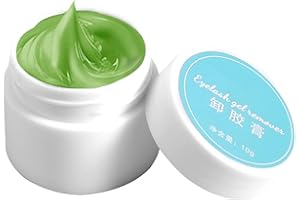 MRCUVARYAS Eyelash Extension Remover Cream, Eyelash Remover for Extensions, Professional Eyelash Glue Remover, Low Irritation Cream for Sensitive Skin, Fast Dissolution Removing