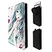 Produktbild 003055 - Anime manga girl lipstick Wiko lenny jerry Tommy freedy u feel fever ridge pulp,rainbow jam lite,win lite Hülle Tasche Etui Pouch Cover- Mit Rausziehlasche