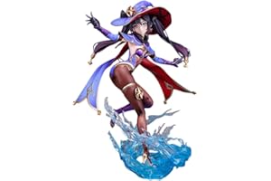 RZAHUAHU Genshin Impact Mona 1/7 Figur PVC Spielzeug Modell Statue 24Cm Statue Spiele Charaktere Modell