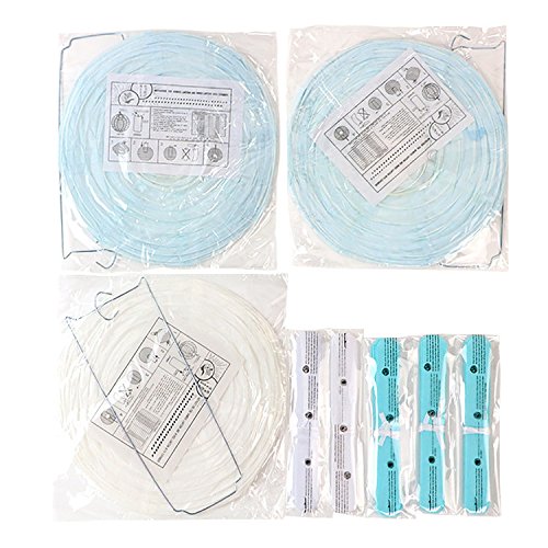 iShine 8er/set Junge Baby Dusche Dekorationen Weiß und Baby Blau Gemischte Gewebe Seidenpapier Pom Pom Blume und Papier Laterne Party Gefälligkeiten Hochzeit Geburtstag Dekor Dekorationen - 2