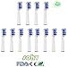 Produktbild 12 stk (3 x 4) Sohv® Zahnbürste geht Ersatz Kompatibel mit Braun Oral-B TriZone/Deep Sweep, EB30-4/EB-30A,Komplett kompatibel mit den Modellen von Oral-B: Vitality Precision Clean, vitality Floss Action, Vitality Sensitive, Vitality Pro White, Vitality Dual Clean, Vitality White and Clean, Professional Care, Triumph, Advance Power, TriZone und Smart Series