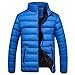Produktbild CLOOM Mantel Herren Jacke Basic Jacket Advanced Herren Wintersport-/Outdoor Skijacke, Snowboardjacke, Steppjacke, Winterjacke, Schneejacke Herren Quest Jacket Hardshelljacke (M, Blau)