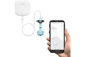 YoLink LoRa Smart Water Level Monitoring Sensor, Wireless Battery-Powered Float Switch Alarm, Sump Pump Alarm, AC Condensate Overflow, Tank Level, Toilet Leak Sensor, 105dB Siren, YoLink Hub Required