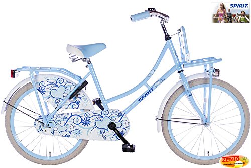 Preisvergleich Produktbild Spirit Mädchenrad Omafiets Blau 22 Zoll