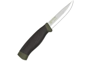 MORAKNIV Mora FT01458 Cuchillo a Lama Fissa,Unisex - Adulto, Negro, un tamaño