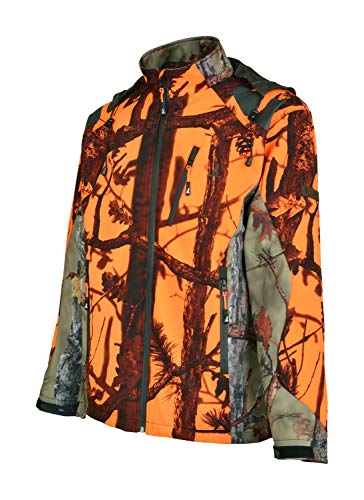 Percussion - Blouson de chasse Softshell Ghostcamo Percussion-S