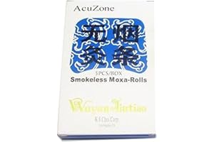 HANYI One Pack of 10 smokeless Moxa Sticks for moxibustion