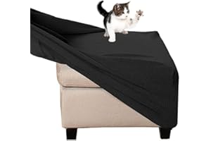 FAIRUO Footstool Slipcover Ottoman Covers Ottoman Footstool Cover Foot Stool Cover Pouffe Cover Footstool Protector Covers Square Rectangle Round Small Large Stretch Jacquard Velvet ( Color : @05 , Size : Sq