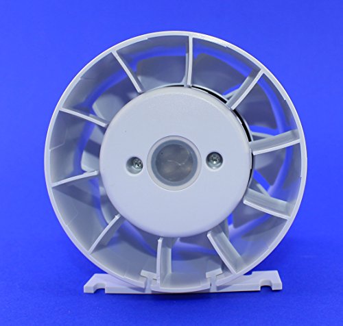 Kanal Rohrventilator Rohreinschub Einschublüfter Abluft Zuluft Lüfter Rohr Ventilator leise aRc Ø 100 mm 10 cm Rohrlüfter Rohreinschubventilator Kanallüfter Badlüfter - 5