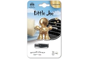 Little Joe Metallic Edition Car Air Freshener for Mounting on Any Air Vent, Grille, +/-45 Days Freshness in the Car (Gold, Cinnamon)