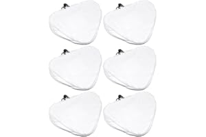 Yourspares 6 X Steam Mop Microfibre Cleaning Cloth Cover Pads Kit Fits Vax Hard Floor Advance, Hard Floor Master, S2 and Total Home Master