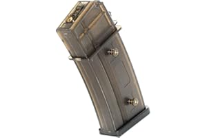 Generica Airsoft Spare Parts CYMA 130rd Mid-Cap Mag Magazine for pour G36 AEG Semi-Transparent Brown