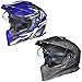 Produktbild RX-967 Crosshelm Integralhelm Quad Cross Enduro Motocross Offroad Helm rueger, Größe:S (55-56), Farbe:Matt Schwarz