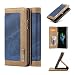 Produktbild HHT Wasserdichter Kuh-Leinwand-Handy-Fall-Abdeckungs-Fall für iPhone X/Apple 10 (Farbe : Blau)
