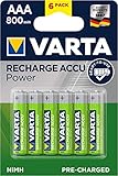 Baterías recargables de tipo AA