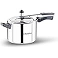 Bajaj New Shakti Ilpc 5 liter Aluminium Pressure Cooker, Grey