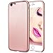 Produktbild SMART LEGEND iPhone 7 Plus Handyhülle Weiche Silikon Hülle Flexible TPU mit PU Kunstleder Etui Ultra Schlanke und Leichte Kratzfeste Silikonhülle Backcover Slim Glatt Silicon Case Protective Bumper Schutzhülle für iPhone 7 Plus - Rosagold