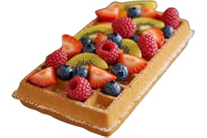 Bazko 5 kg Backmischung für Waffeln, Bubble-Waffeln, Pfannkuchen, Pancakes | Waffelteig Großpackung | Perfekt für Gastronomie und Hobbybäcker | für ca. 125 Waffeln