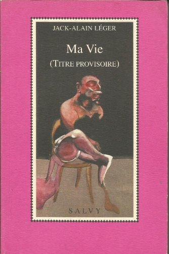 couverture de : Ma vie (titre provisoire)