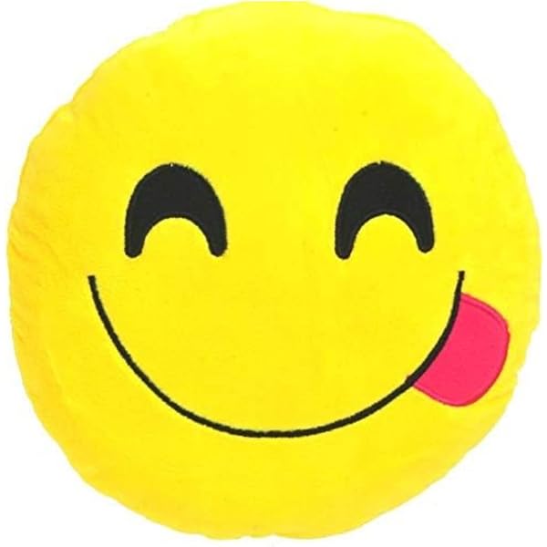 Fashion Hut Single Emoji Pillow-35cm : Amazon.in: Toys & Games