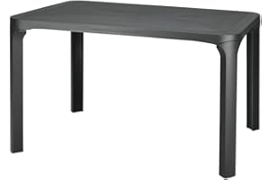 GRAND SOLEIL Grandsoleil Secur Resina polimerica, Anthracite, 120 x 80 x 72 cm