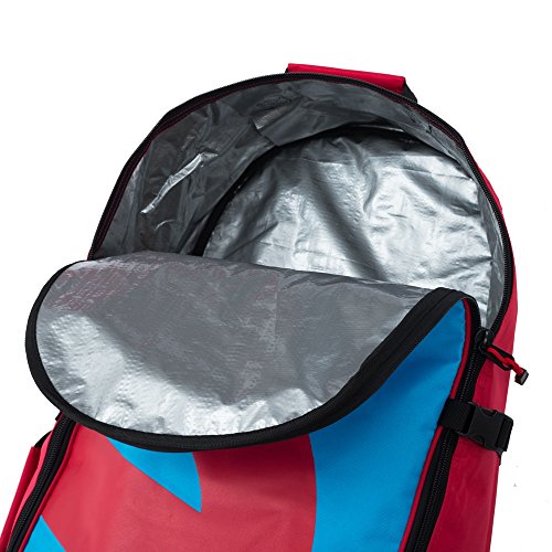 Howzit – iSUP Bag Wheel Rucksack Tasche Stand Up Paddling – PREMIUM BAG , Farbe:Navy - 8