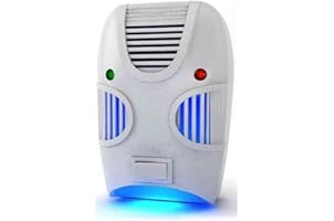 TIMESOON Ultrasonic Pest Repeller Repellent,Ultrasonic Electronic Reject Ant,Mosquito, Rat, Roach, Flea, Rodent, Insect,Lates