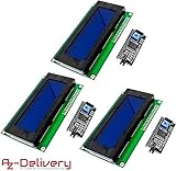 i2c lcd display adapter ✔️ ️Unser AZDelivery Display Modul findet in vielen Anwendungen und Projekten Verwendung, z.B. Kopierer, Laserdrucker, Netzwerkgeräte wie Router und Speichergeräte, Echtzeituhren usw. Einfach anschließen und loslegen, da es mit der Arduino Liquid Crystal Library kompatibel ist!