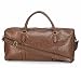 The House Of Tara Duffle in Crocodile Finish Faux Leather (Cocoa Brown) RS.2299.00