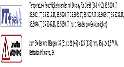 TFA Dostmann Sender Wetterdirekt 30.3155 - 2
