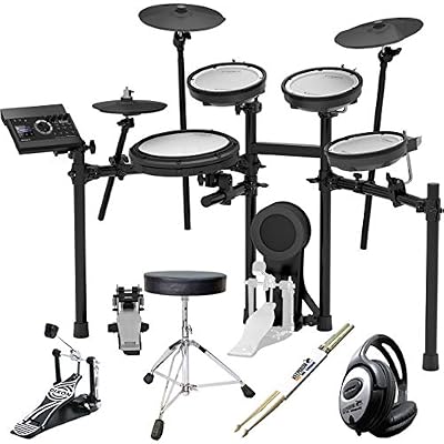 Roland TD-17KV Kit d'accessoires pour batterie électrique + pédale + Keepdrum