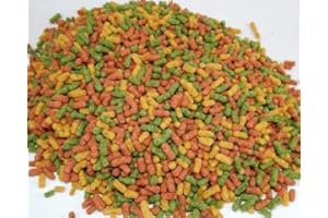 SAHAWA Nourriture pour bassin de différentes variantes - Sac de 4 kg de nourriture pour tous les habitants de l'étang - Poissons rouges (bâtonnets de bassin à 3 compartiments, sac de 4 kg)