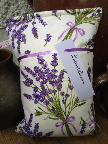 Lavendelkissen 25×20 cm Original franz.Lavendel (150g). Design Nr. L4 - 2