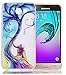 Produktbild Samsung Galaxy J3(2017)/J320/J3 (2017) Duos Hülle Dünn Original Transparent Durchsichtig Clear Cover Case Tasche Soft TPU Neu Für Samsung Galaxy J3(2017)/J320/J3 (2017) Duos Hülle Silikon Muster Bunt [Mädchen,Blau Baum] Ultra Slim Back Cover Schutzhülle Wasserdicht Stoßfest Case[Glanz nachts]