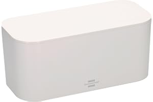 Brennenstuhl Caja de Cables para regletas de enchufes (Caja de plástico Especial ABS, Dimensiones Interiores: 296x129x134mm, Ideal para el hogar, la Oficina y Las Zonas de recepción) Blanco