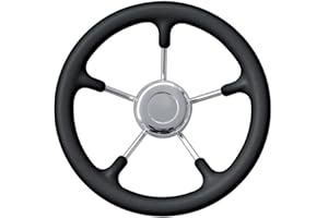 OSCULATI Volant polyuréthane Souple Noir 350 mm