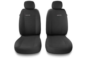 Mossa Housses de siège Avant adaptées pour Nissan Terrano I, II (1987-2003) - Housse Siege Voiture universelles - Couverture Siege conducteur - 2UNE-4