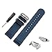 Produktbild kashyk Kompatibel Armband mit Samsung Gear Fit 2 SM-R360,Silikon Drucken Uhrenarmband Erstatzband mit Schließe für Galaxy Gear Fit 2 Classic Fitness Smart Watch Weiche Silikon Armbänder